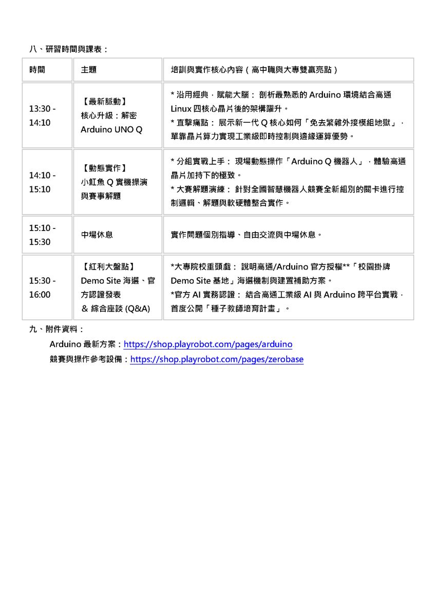 研習時間