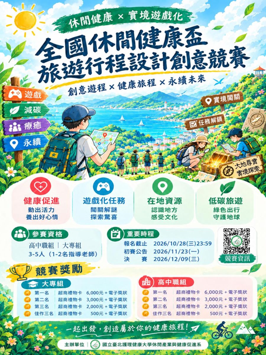 7-全國休閒健康盃旅遊行程設計創意競賽